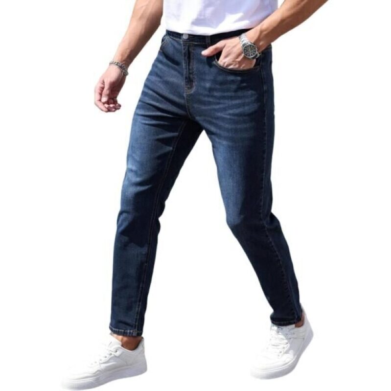 Men's Regular Fit Jeans - Classic Blue Denim, 50% Off
