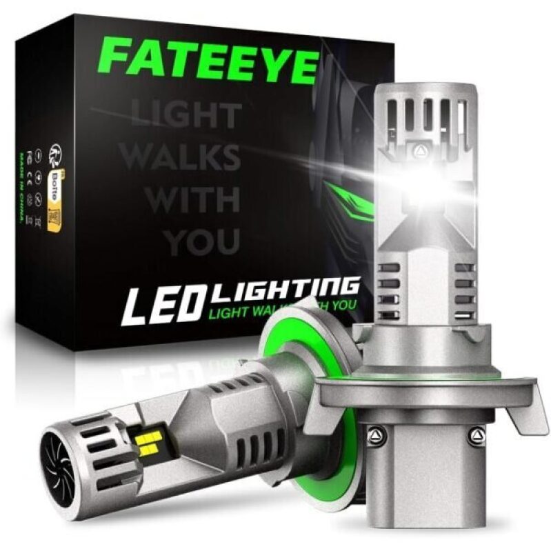 FateEye H13 Fog Light Bulbs - 60000LM LED with Turbo Cooling, 50% Off