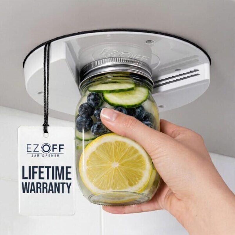 EZ-OFF Jar Opener: Perfect for Seniors and Those with Arthritis