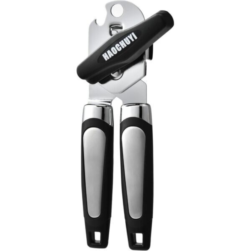 Haochuyi Stainless Steel Can Opener and Bottle Opener - Ergonomic Handles, 40% Off