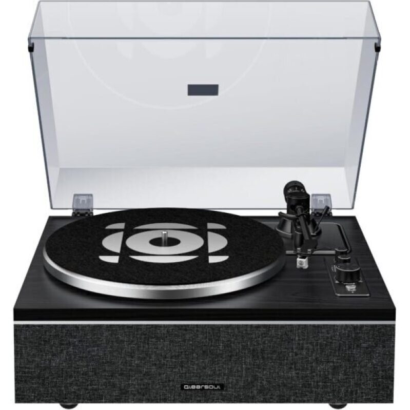 Qlearsoul ONE-S Turntable - Bluetooth, Built-in Speaker -40% Off