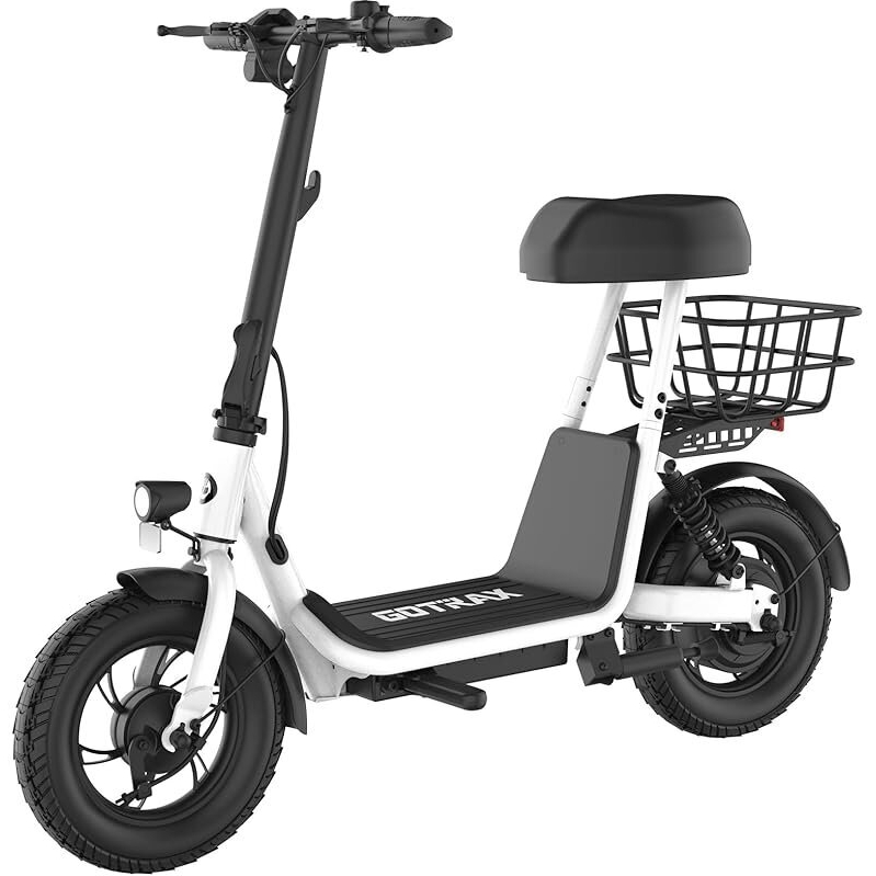 Gotrax A5 Electric Scooter with Seat for Adults - Efficient and Comfortable Ride