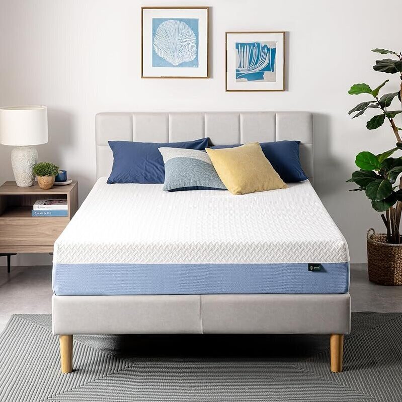 Zinus 10-Inch Queen Cooling Essential Memory Foam Mattress - Ultimate Comfort & Sustainability