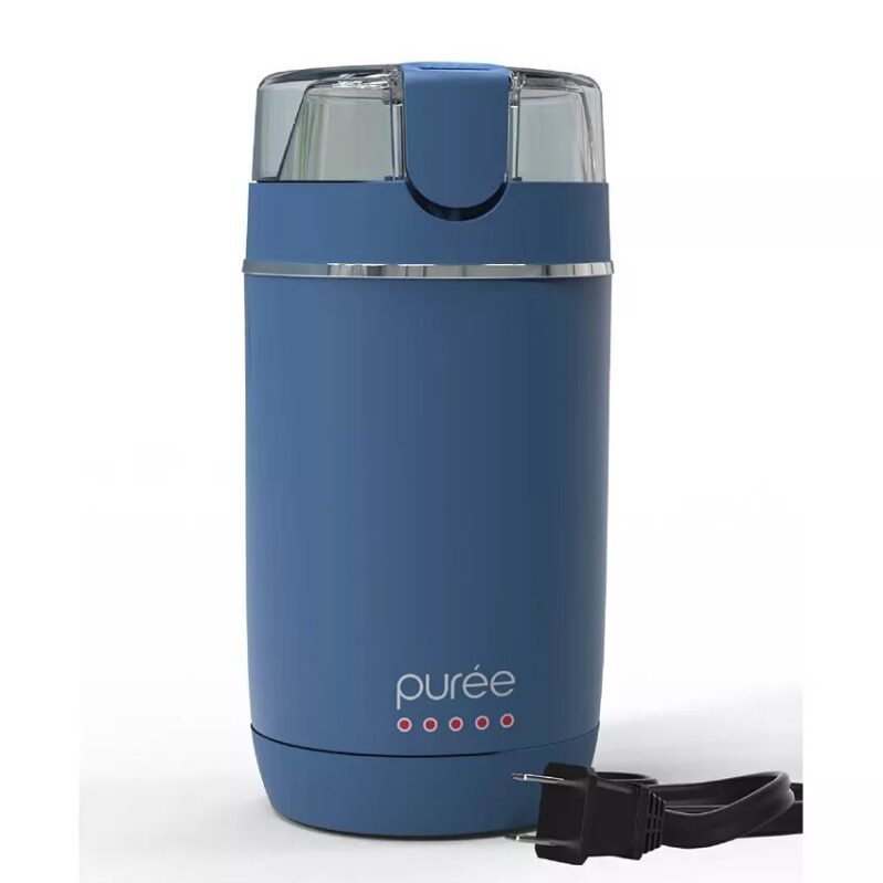 Tzumi Puree Electric Coffee Grinder - Compact and Efficient