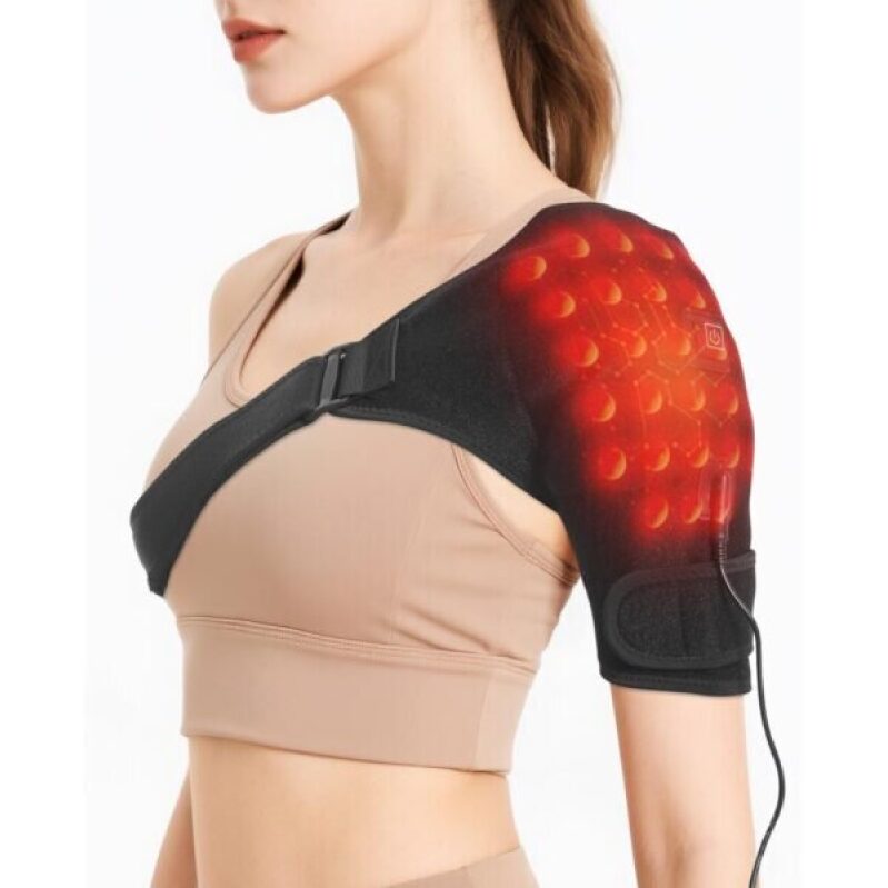 Jade Stone Heated Shoulder Wrap with 3 Temperature Settings