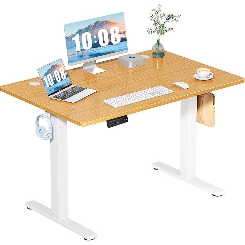 48 Inch Electric Standing Desk - Height Adjustable & Smart Electric Desk
