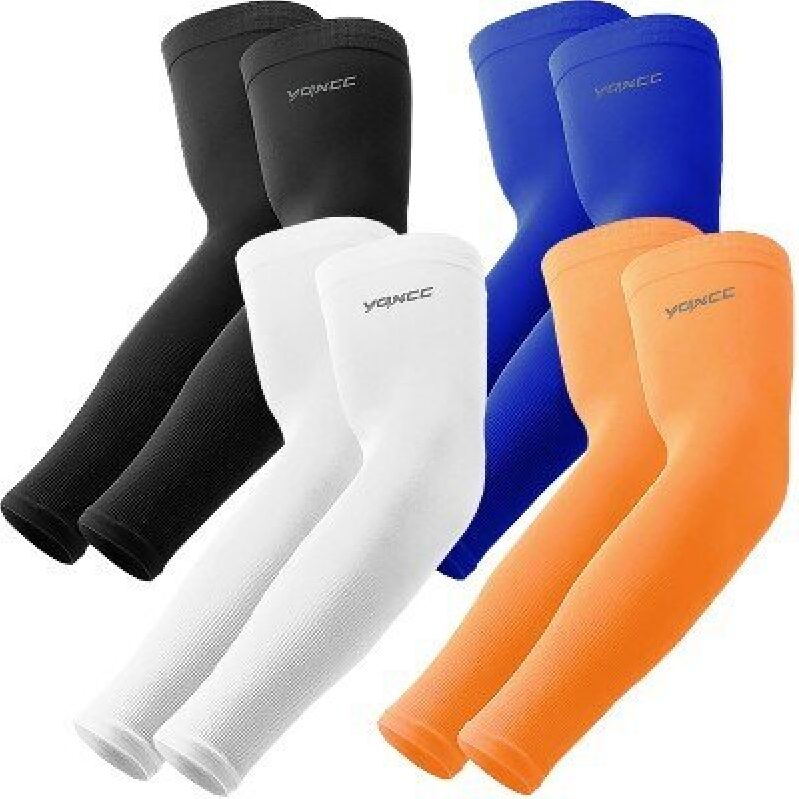 YQXCC UV Protection Cooling Arm Sleeves - 4 Pairs