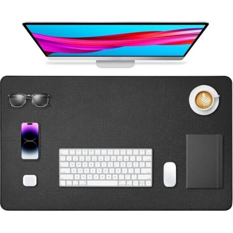 Elevate Your Workspace with Yuwiiuuo Leather Desk Mat - 50% Off