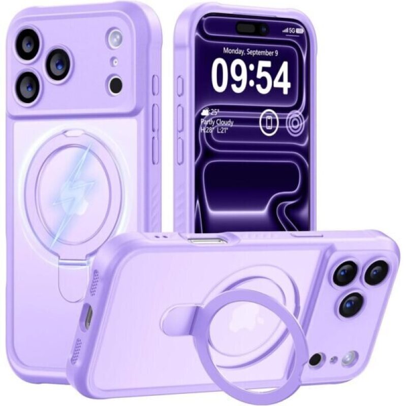 Elegant Purple iPhone 17 Pro Case with 57% Discount - Premium Protection
