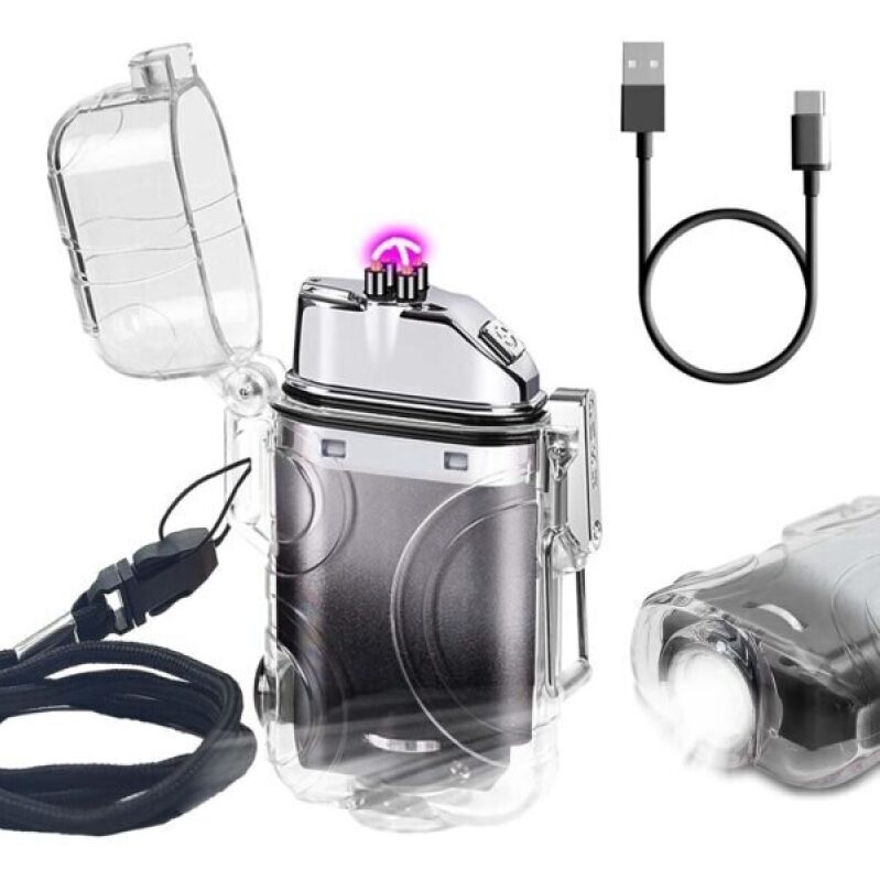 SKRFIRE Transparent Waterproof Electric Lighter -50% Off