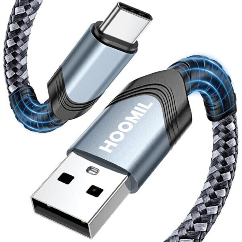 High-Speed USB-C Cable for iPhone and Android Devices – 6.6FT