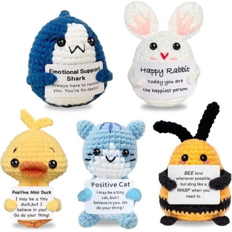 Bulk Crochet Animal Plush Toys - 50% Off