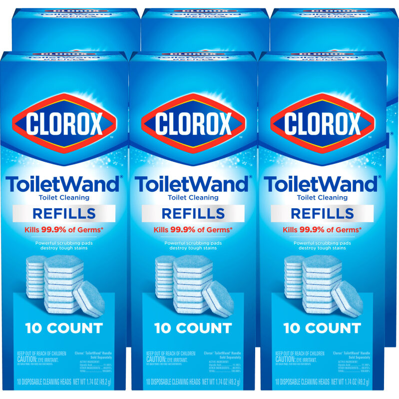 Clorox ToiletWand Disinfecting Brush Refills - 6pk, 10ct