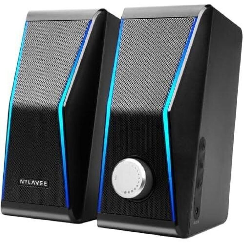 Nylavee 14W Bluetooth AUX Stereo Speaker - 60% Discount