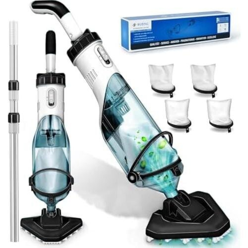 Wireless Pool Vacuum Cleaner with 60-Minute Battery Life - 50% Discount
