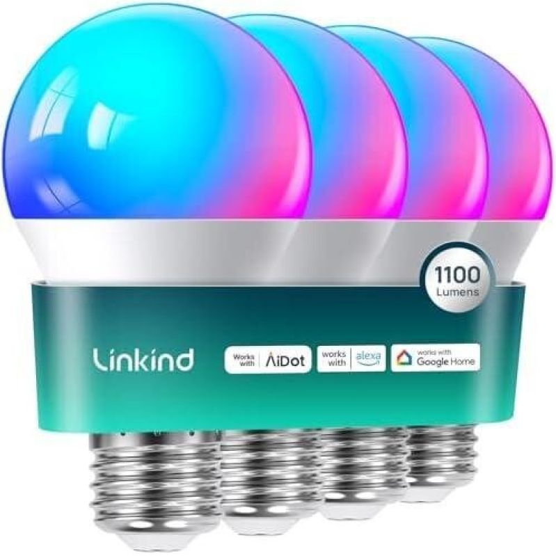 Smart LED Bulbs 4-Pack - 60% OFF