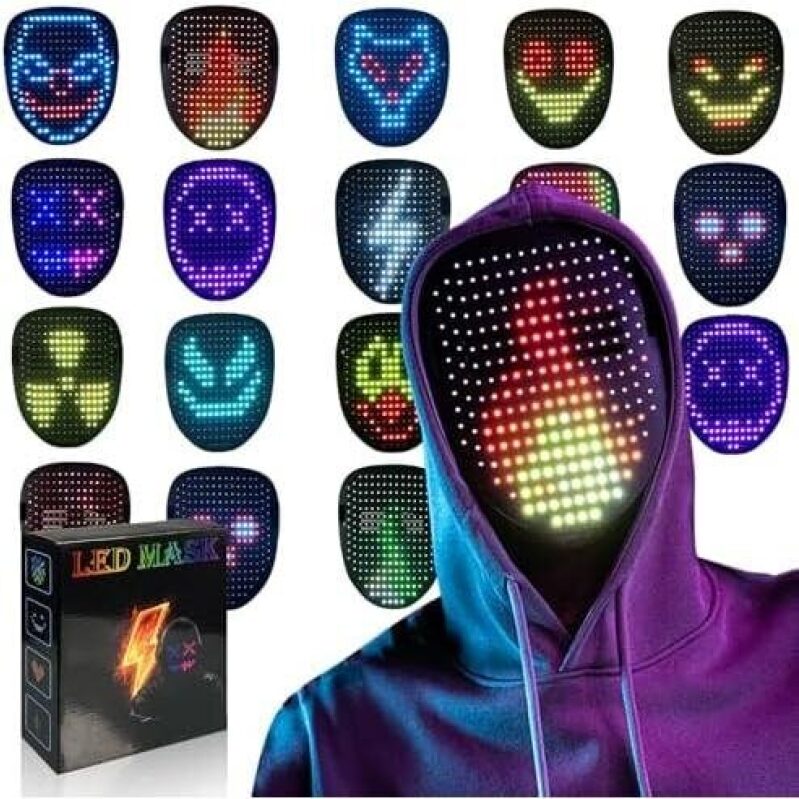 COOLGUARDER Gesture Sensing LED Light Mask - 50% OFF