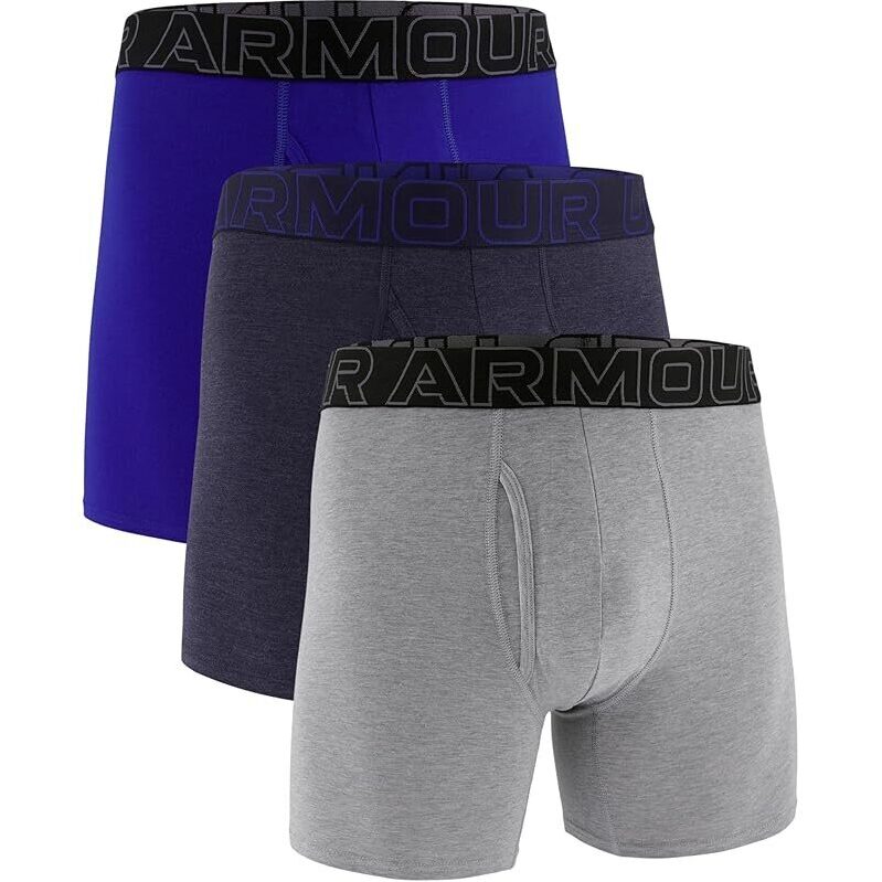 Under Armour Performance Cotton Underwear 6 in 3 Pack - Ultimate Comfort