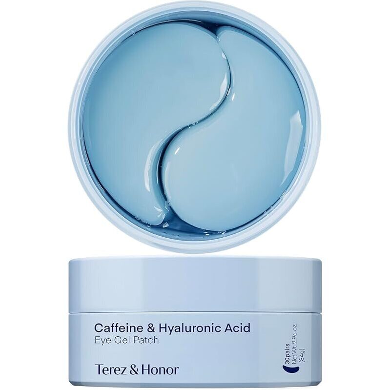 Terez & Honor Under Eye Patches for Dark Circles - Caffeine & Hyaluronic Acid