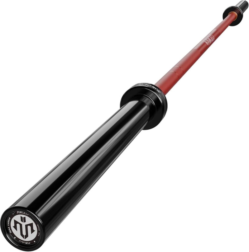 Mikolo 7ft Olympic Barbell for 1500lbs Capacity - High-Intensity Weightlifting
