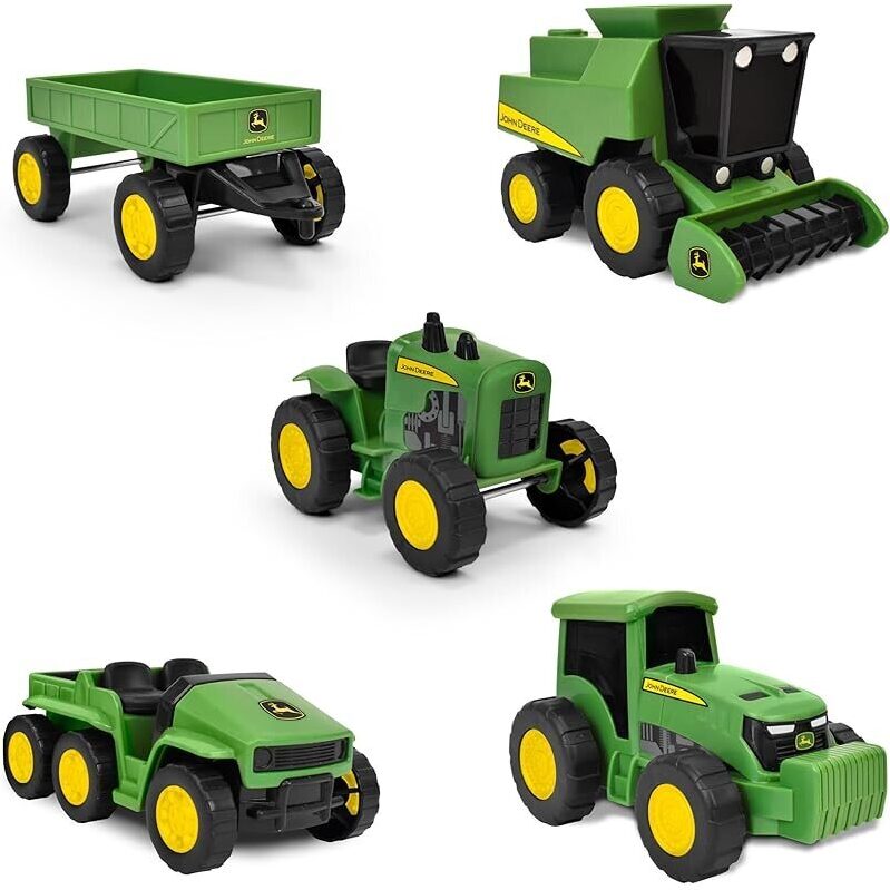 John Deere 5-Pack Micro Farm Vehicles - Ultimate Playset for Little Farmers