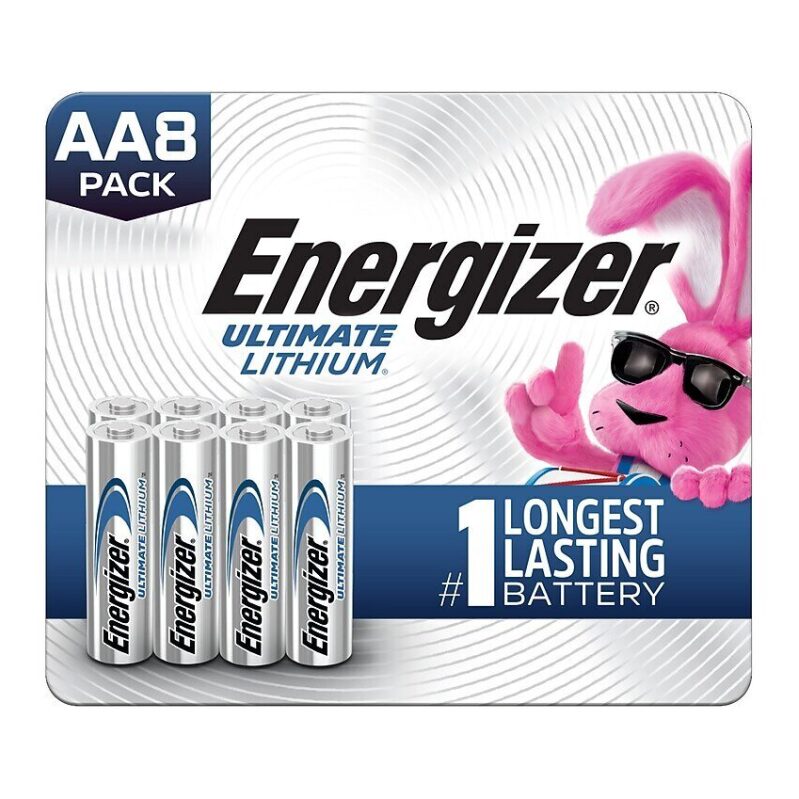 Energizer Ultimate AA Lithium Batteries - 8 Pack