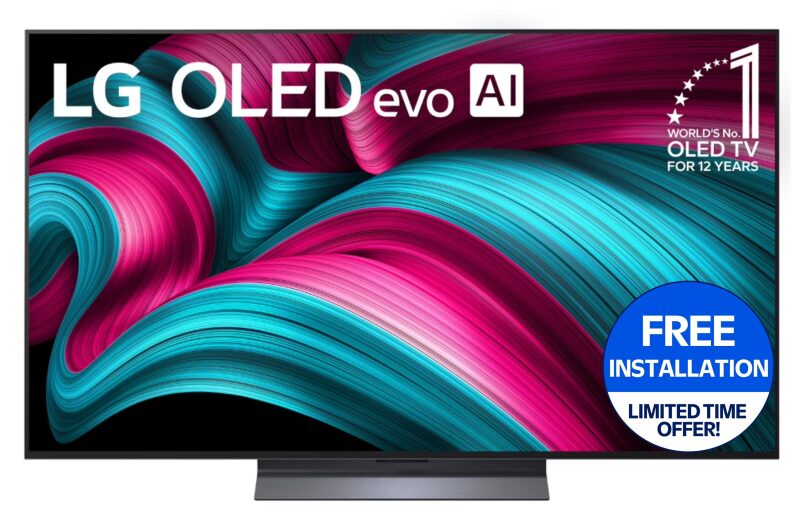 LG 77-inch OLEDC5 Series OLED evo AI 4K Smart webOS 25 TV - Luminous Quality at its Best