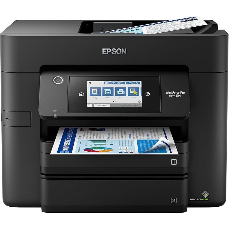 Epson Workforce Pro WF-4834: Efficient Wireless All-in-One Printer