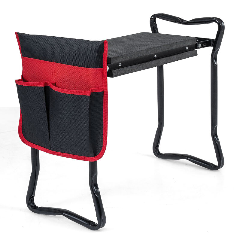 Ergonomic Folding Garden Kneeler for Alleviating Back and Knee Pain