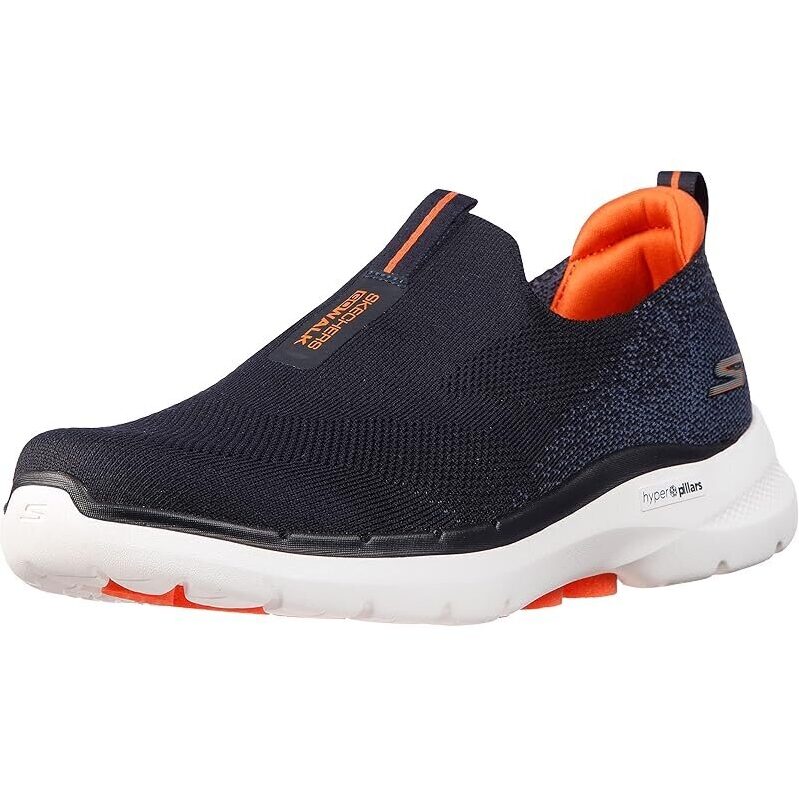 Skechers Men's Go Walk 6 Stretch Fit Slip-On Walking Shoes - Ultimate Comfort