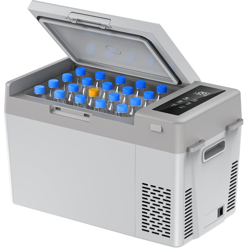 Marsail 12V Car Fridge 25QT: Portable Freezer for On-the-Go Freshness