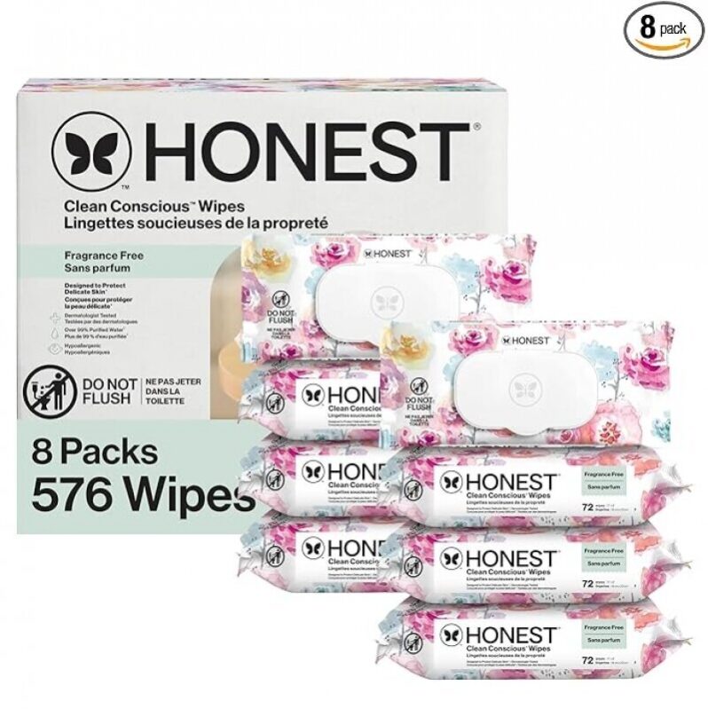 The Honest Company Baby Wipes for Sensitive Skin - 576 Count