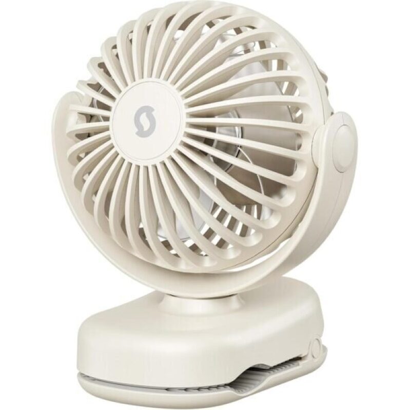 Portable Rechargeable Clip-On Fan - 50% Discount