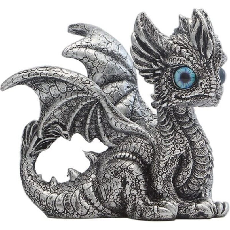 Medieval Baby Dragon Statue - 40% Discount