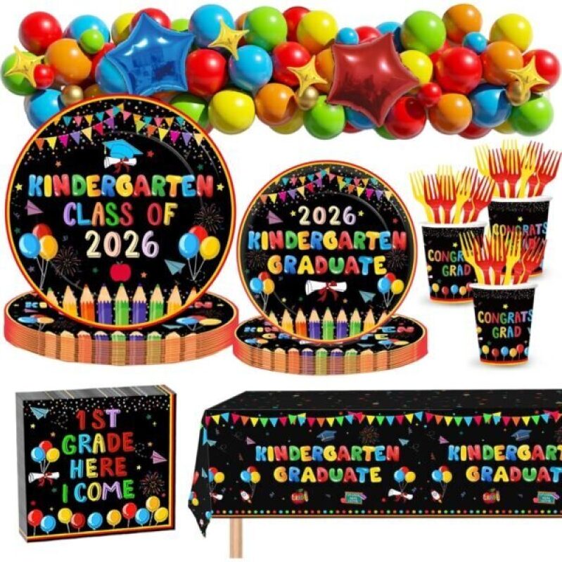 Kindergarten Graduation Decoration Kit - 25 Guests