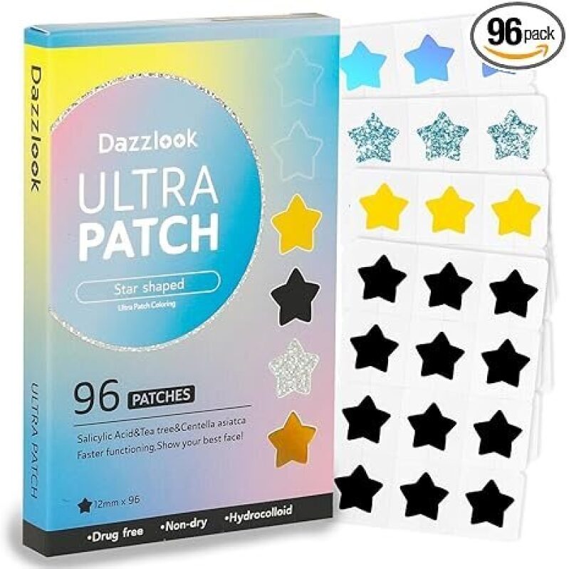 Dazzlook Ultra Pimple Patches - Extra-Large Hydrocolloid Blemish Cover