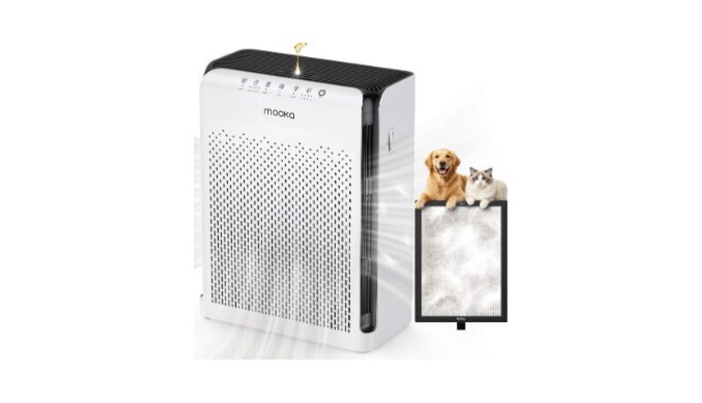 MOOKA Air Purifier for Home Pets - Large Room Coverage