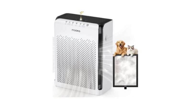 MOOKA Air Purifier for Home Pets - Large Room Coverage