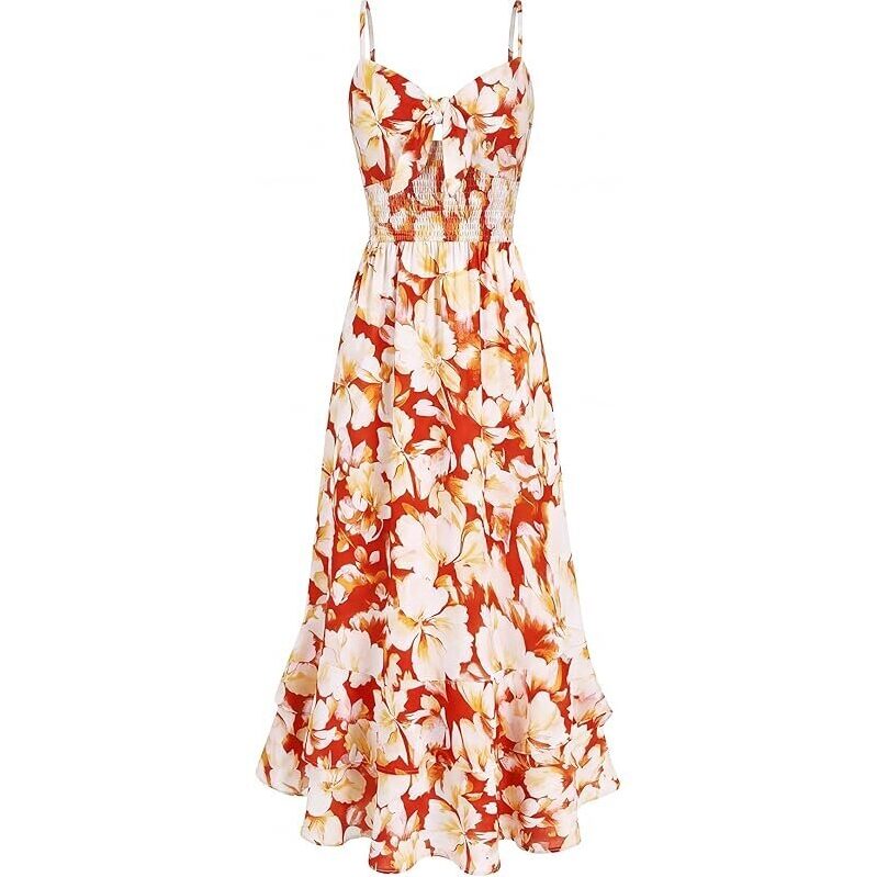 Grace Karin Womens Floral Maxi Sundress - Elegant and Comfortable