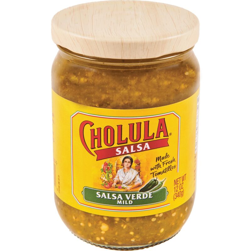 Cholula Salsa Verde Mild 12oz - Perfect for Taco Nights and Family Dinners