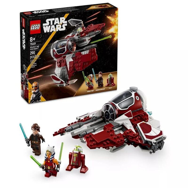 LEGO Star Wars Ahsoka's Jedi Interceptor - Stellar Build & Play