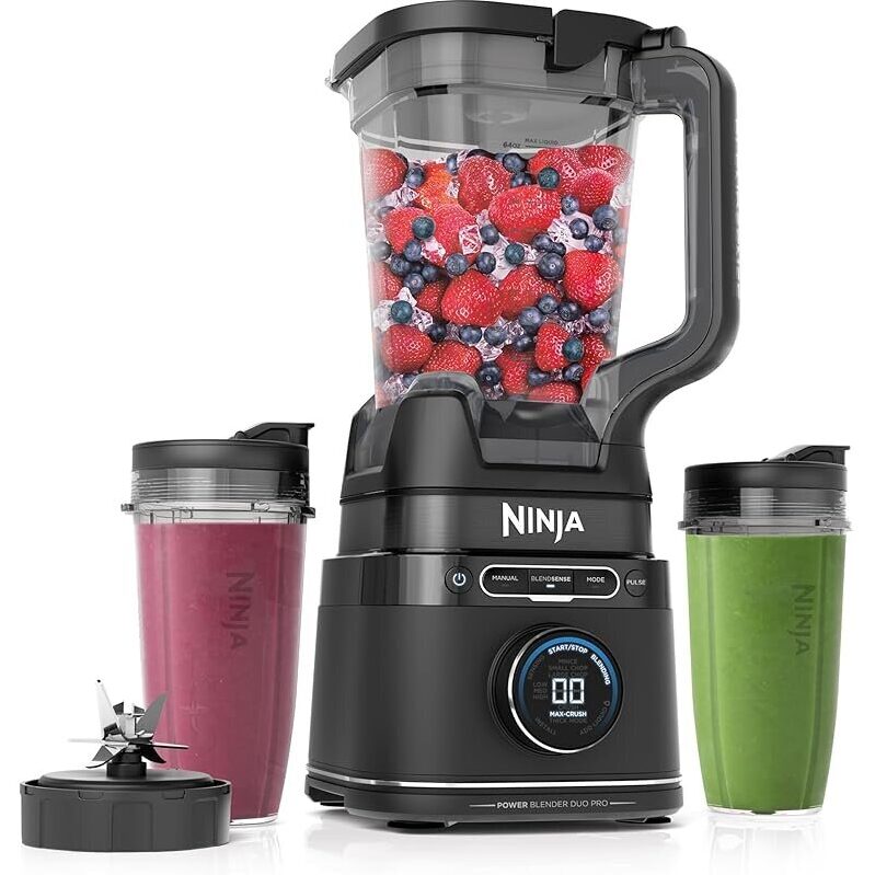 Ninja TB301 Full Size & Personal Blender All-in-One 1800 Peak Watt