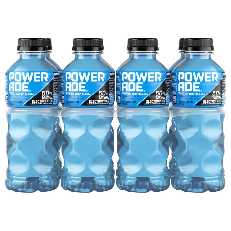 8pk POWERADE Mountain Berry Blast 20oz Electrolyte Drink Pack