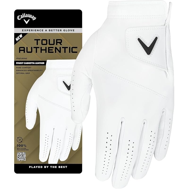 Callaway Golf Tour Authentic Glove - Ultra-Soft, Breathable, and Grip-Optimized