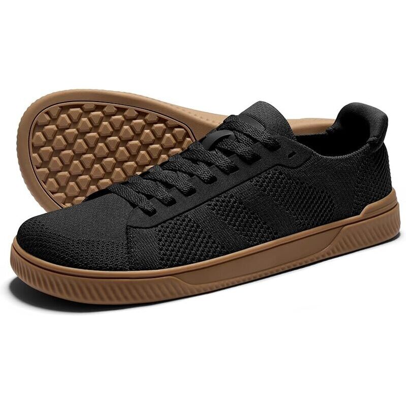 AIRHAS Men's Wide Toe Box Barefoot Shoes - Natural Comfort for Everyday