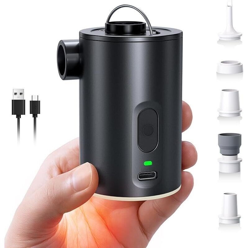 Portable Air Pump for Travel and Storage - Compact and Efficient