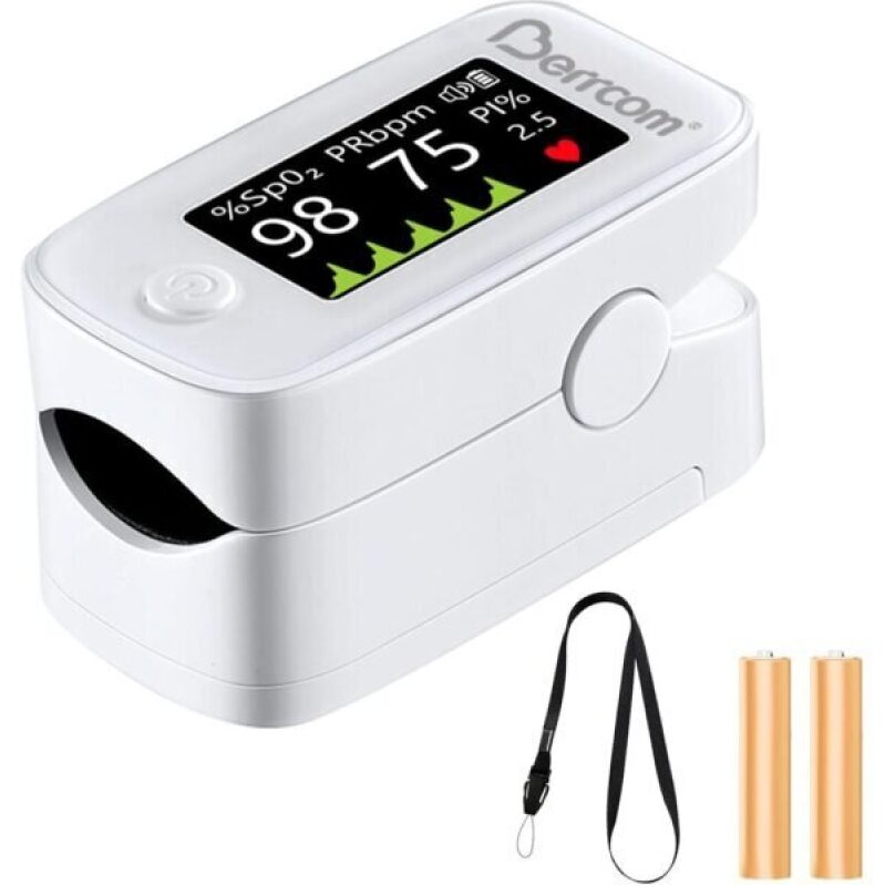 Berrcom Pulse Oximeter - Accurate, Fast, Multi-Parameter Tracking