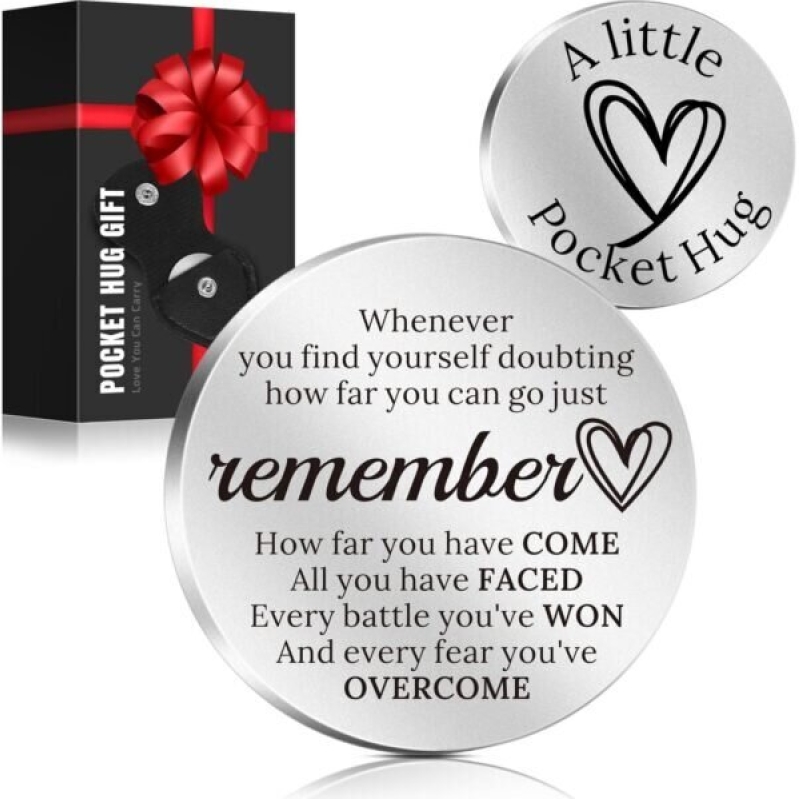 Inspirational Keychain Gifts for Father's Day - Pocket Hug Token