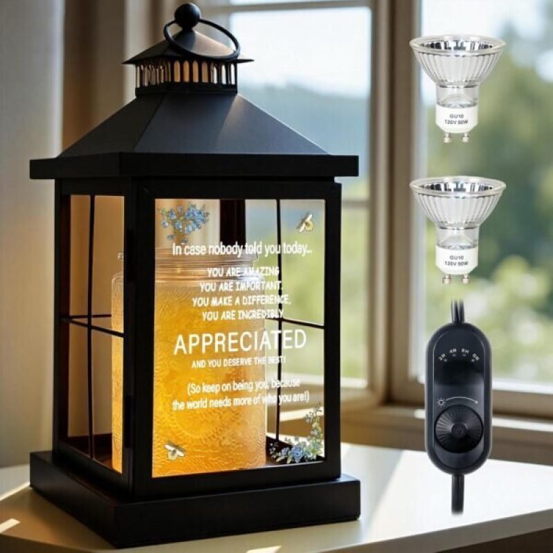 Candle Warmer Lamp with Timer - Perfect for Home Office