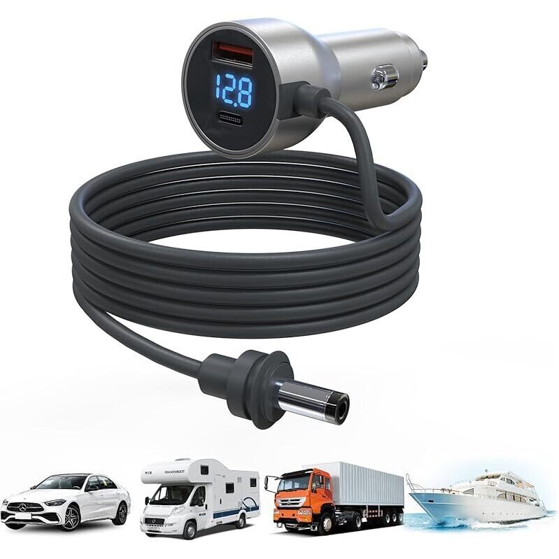 Compact 3-in-1 Starlink Mini Car Adapter for Seamless Connectivity